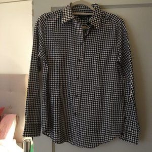 Ralph Lauren Polo Hounds tooth Dress Shirt